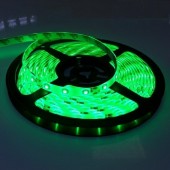 16.4Ft Green 3528 LED Flexible Strip Light 300 Leds Waterproof 12V