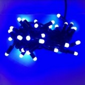 Blue Xmas LED Bullet String Lights 10m 100Leds Rice light 2Pcs