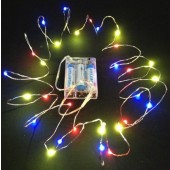 Battery operated DC4.5V 20-LEDs 2Meters Copper Wire LED String Light