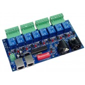 WS-DMX-RELAY-8CH 8CH Relay Switch DMX512 Decoder RGB Controller