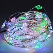 Mutiple Colors 10M 100 LED Copper Wire Butterfly Fariy Light String