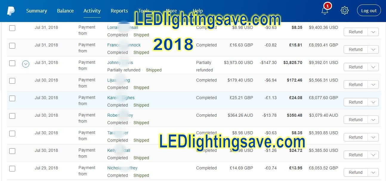 paypal_payment_to_ledlightingsave_for_led_light