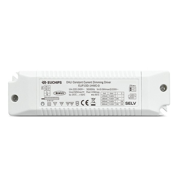 EUP10D-1HMC-0 10W DALI Constant Current Euchips LED Dimming Driver