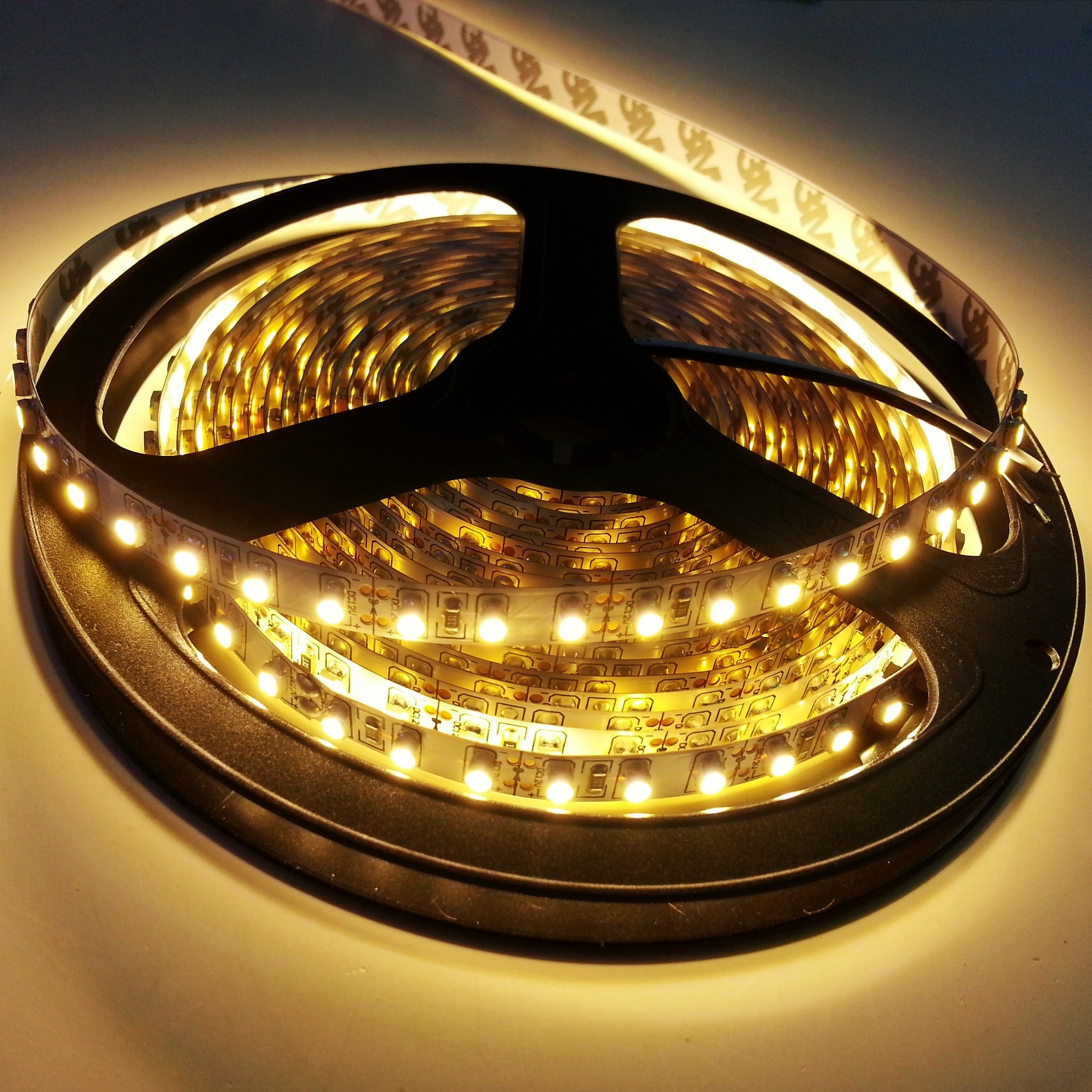 12V 3528 Warm White Flexible Led Strip Light 120Leds/m Non-waterproof