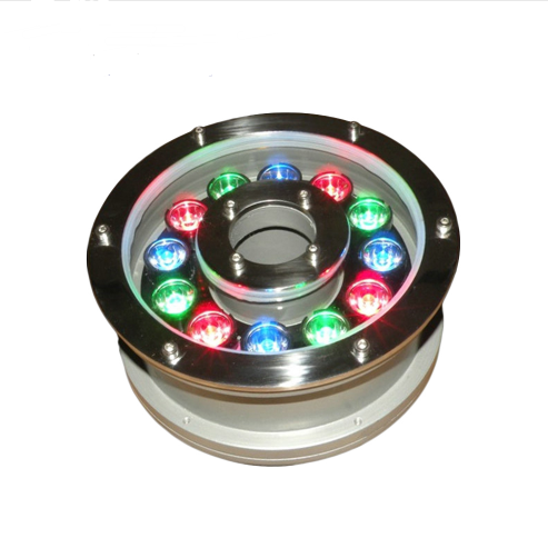 12W IP68 Waterproof LED Fountain Lamp Underwater Swimming Pool Pond light