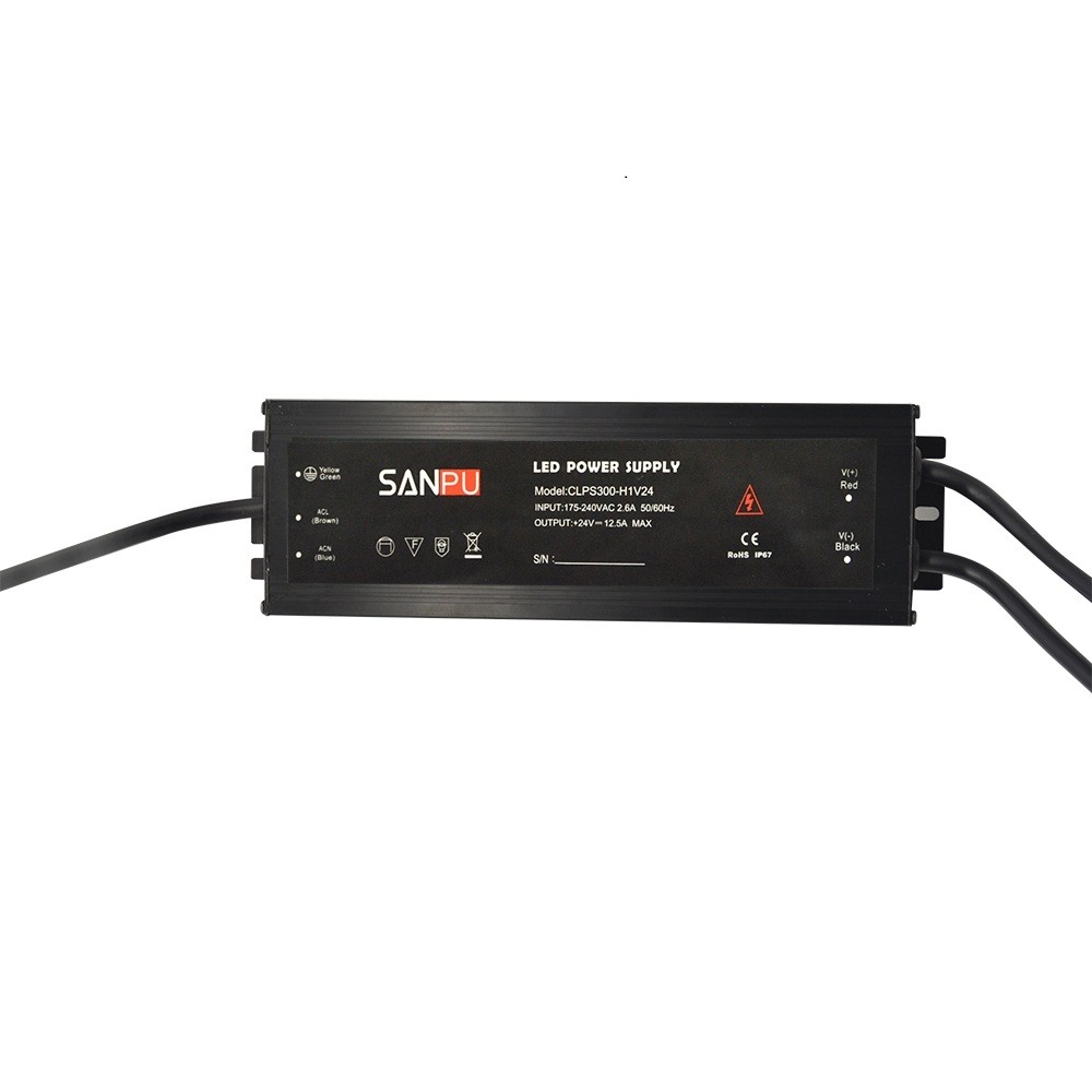 CLPS300-H1V24 SANPU Power Supply 24V Waterproof 300W Transformer Driver Ultra Thin Slim