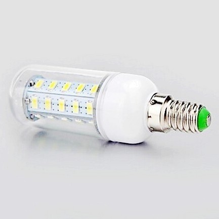 36 x SMD 5730 White/Warm White 5W E14 Dimmable LED Corn Bulb