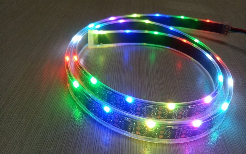5V 5 Meters 150 LEDs Side Emitting WS2811 RGB Digital LED Pixel Strip Tape Light