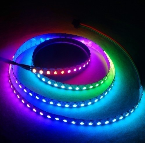 7mm width Addressable 1M 144LEDs 5V SK6812 3535 SMD LED Pixel Light Strip