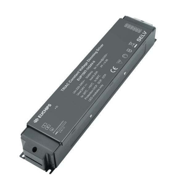 Euchips 150W 24V DC Constant Voltage Driver EUP150T-1H24V-0 CV Driver