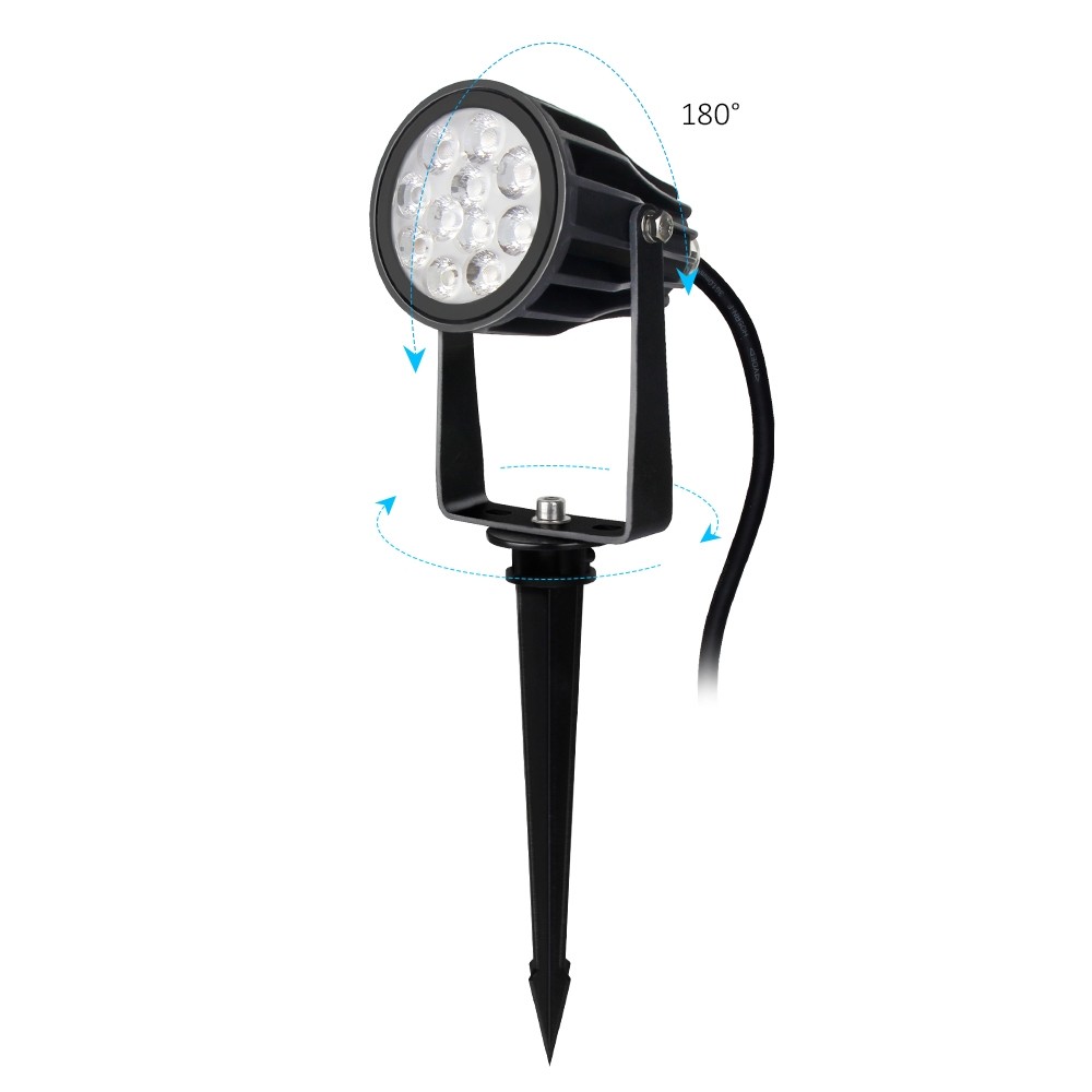 MiBoxer FUTC04ZR 6W RGB+CCT IP66 LED Garden Light 100-240Vac Zigbee 3.0 + 2.4G