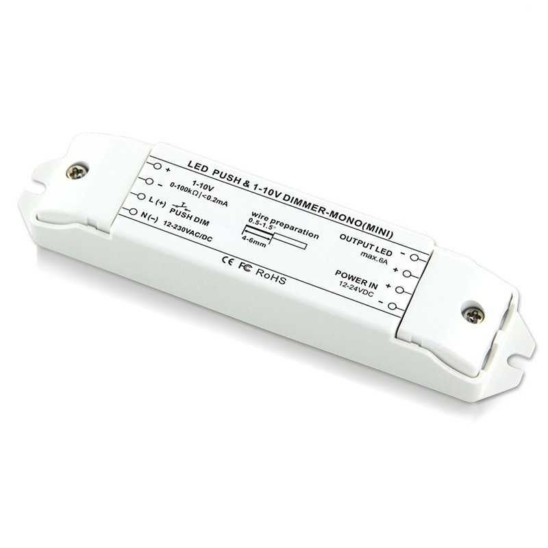 BC-331-6A Bincolor Led Controller Fluorescent Lamps Dimmer 0/1-10v