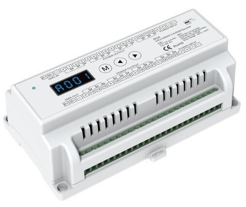 D24 Skydance DMX Decoder 24CH*3A DC 12-24V CV