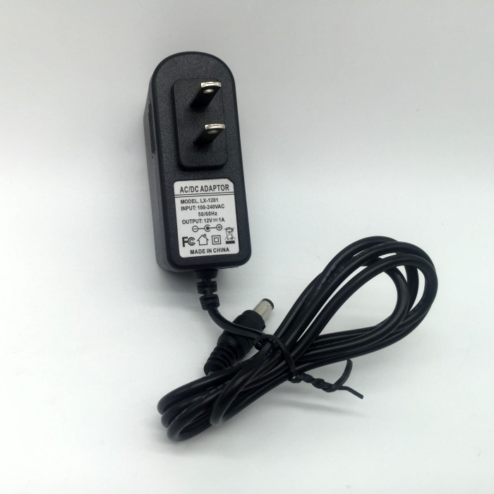 DC 12V 1A 12W Power Adapter Transformer AC to DC Converter