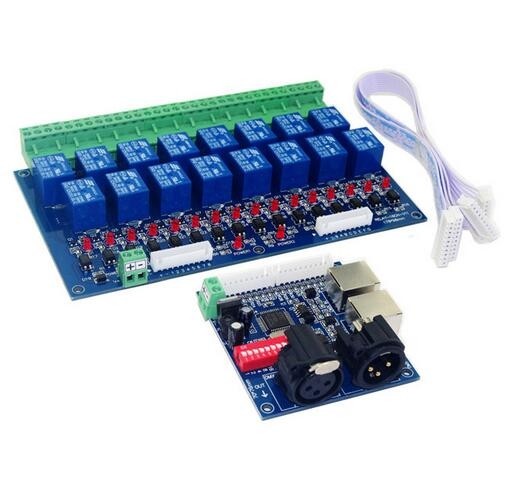 DMX-RELAY-16CH 16ch Relay Switch Dmx512 Controller