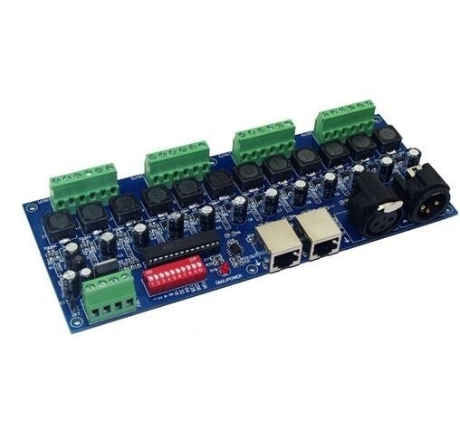 WS-DMX-HLB-12CH-700MA 700mA 12 Channel DMX512 Decoder