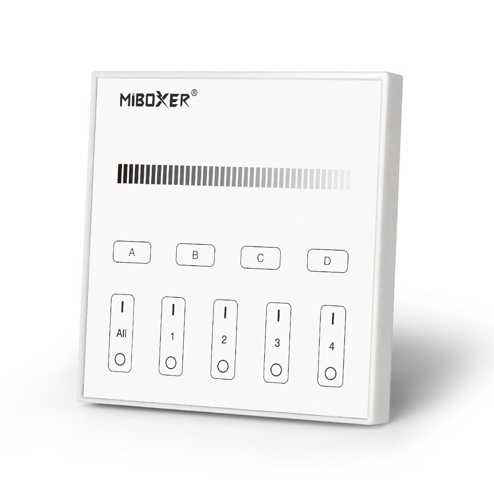 MiBoxer Mi.Light DP1S DALI Dimming Single Color Touch Panel Remote DT6