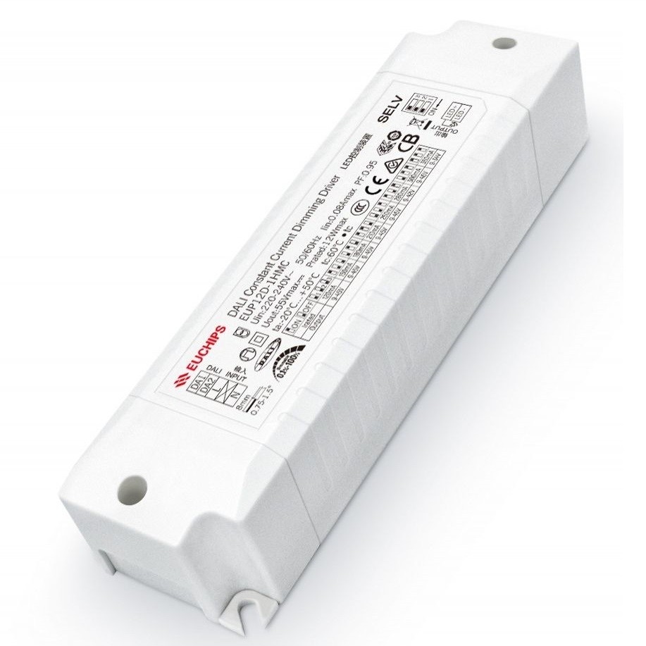Euchips EUP12D-1HMC 12W DALI CC Led Driver 1ch 120-350mA
