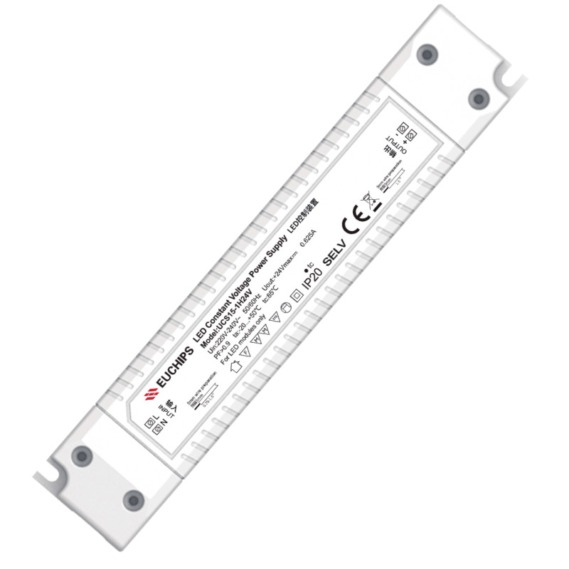 Euchips UCS15-1H24V 15W 24V DC Non-dimmable CV Led Driver Controller