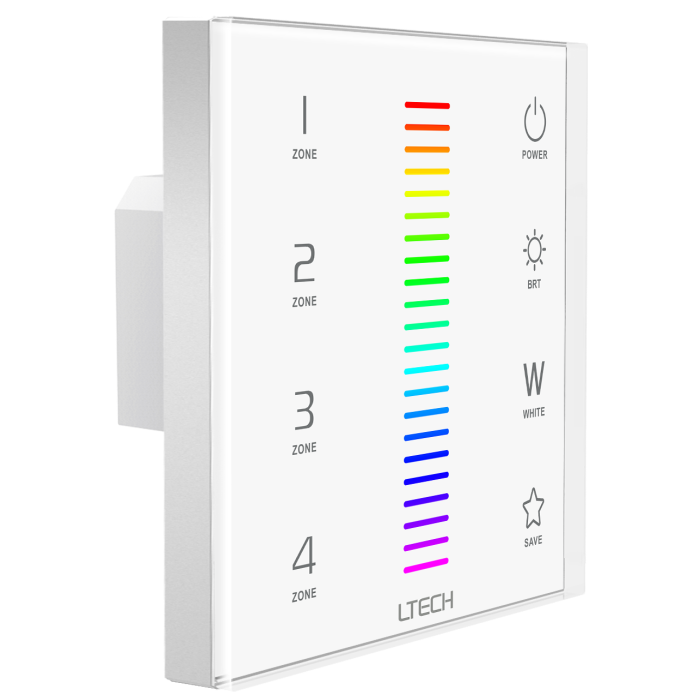 EX8 RGBW LED Touch Panel LTECH Wall Mounted Controller