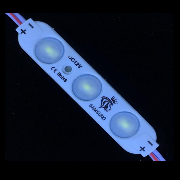 3 LEDs Injection LED Module 12V SMD 5630 5730 Aluminum PCB Backlighting 20pcs