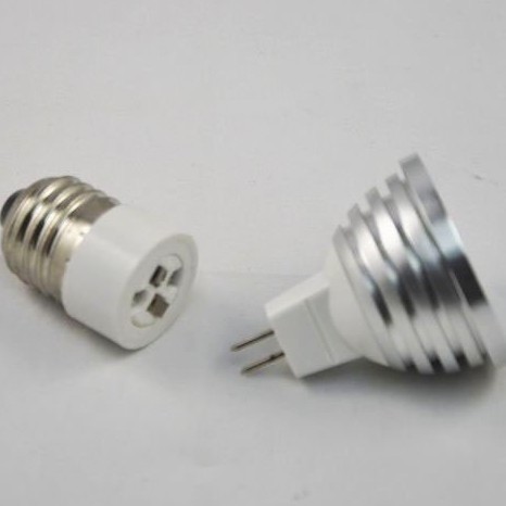 LED Lamp Adapter E27 to MR16 Base Converter