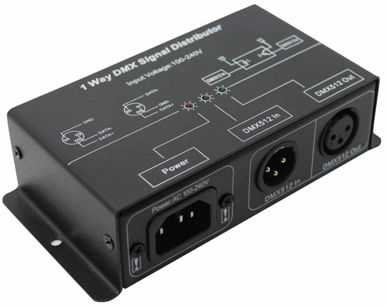 Leynew DMX121 Signal Distributor Output 1 Channel LED Controller