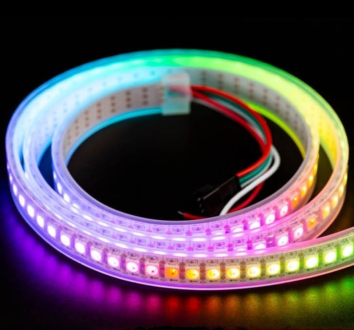 1M APA102 LED Strip 144Leds/m 5V RGB Pixel Light Addressable