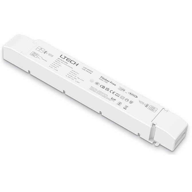 Ltech LM-100-24-G1D2 100W CV LED Driver DALI Push Dim 24Vdc
