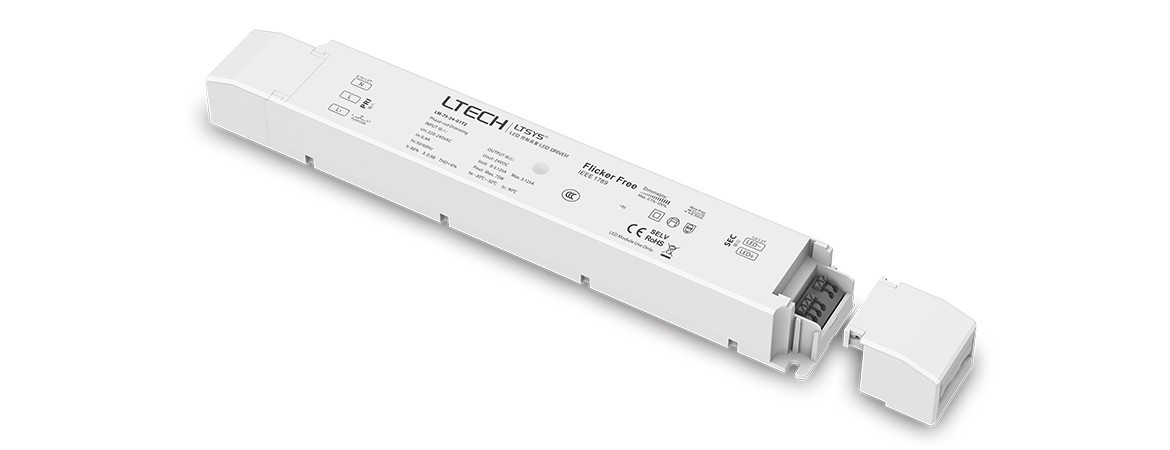 Ltech 75W LM-75-12-G1T2 Constant Voltage Triac LED Dimming Driver 12V DC Output