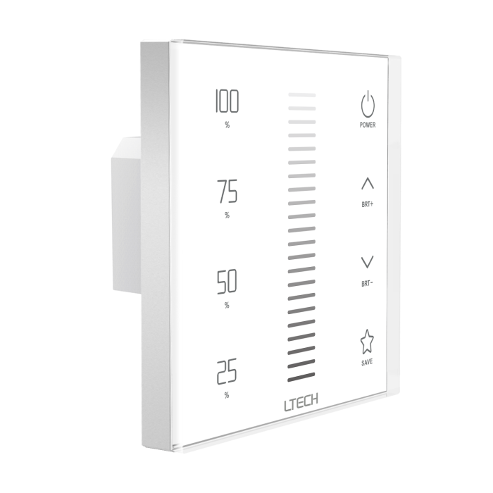 Ltech EX1S 2.4G DMX512 Dimming Touch Panel Led Controller