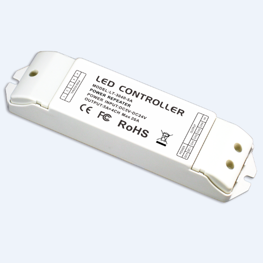 LTECH LT-3040-5A LED CV Power Repeater DC5-24V Input 5A*4CH Output