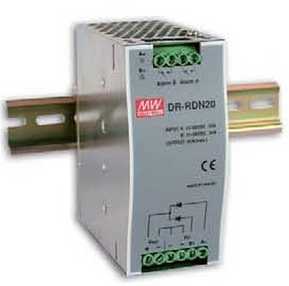 DR-RDN20 20A Mean Well Power Supply Redundancy Module