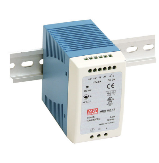 MDR-100 96W Mean Well Single Output Industrial DIN Rail Power Supply