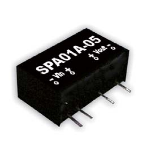 SPA01 1W Mean Well Regulated Single Output Converter Power Supply