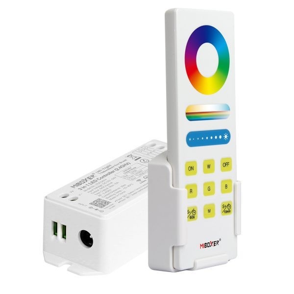 Miboxer FUT043A+ 3 in 1 RGB RGBW RGB+CCT LED Controller Kits 2.4G 12-24Vdc