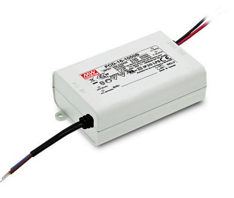 PCD-16 Series Mean Well 16W AC Dimmable LED Power Supply Driver