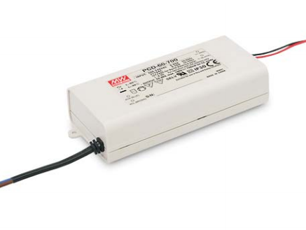 PCD-60 Series Mean Well 60W AC Dimmable LED Power Supply Driver