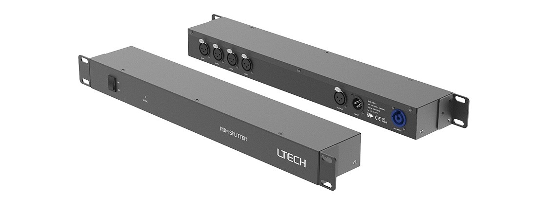 Ltech RDM-AMP-4 Signal Amplifier Dmx512 Rdm Control Driver Dimmer Decoder Led Controller