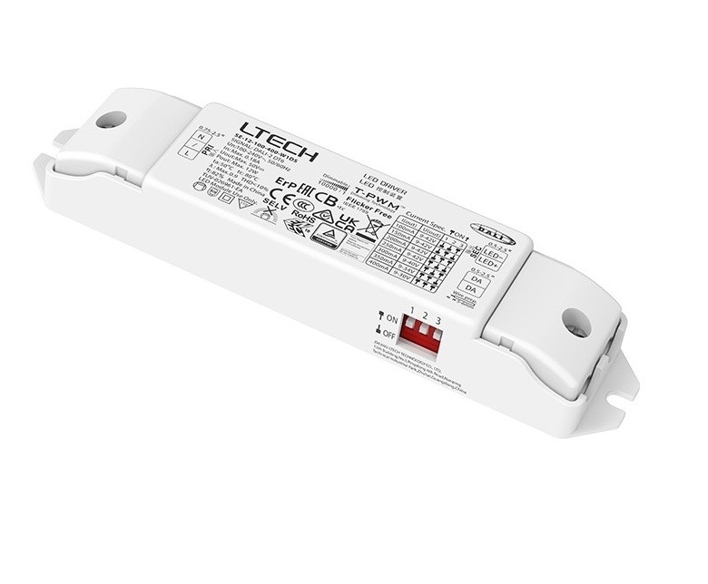 Ltech SE-12-100-400-W1DS 12W DALI DT6 CC DALI-2 Intelligent Led Driver