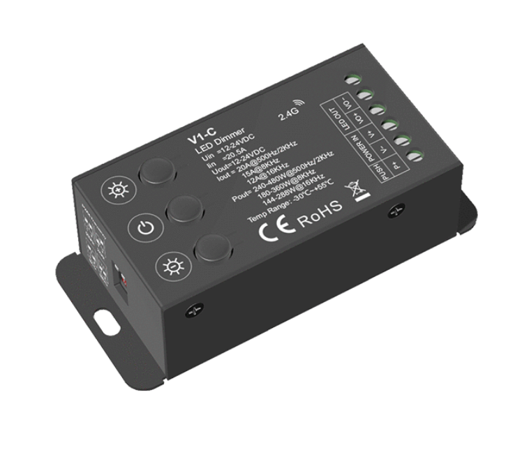 Skydance V1-C 1CH*20A 12-24Vdc CV Controller Led Dimmer