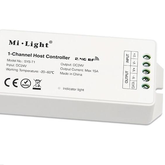 MiBoxer Mi.light SYS-T1 2.4G 1 Channel Host Controller DC24V