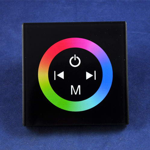 TM08 Touch Panel Wall-Mounted Switch RGB LED Controller