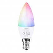 MiBoxer Mi.Light FUT108 4W E14 RGB+CCT Led Candle Lamp 2.4G AC100-240V