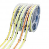 High End 12V 24V DC Cuttable Indoor Lighting Flexible Dotless COB LED Strip