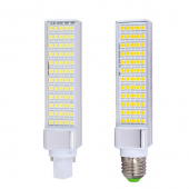 Rotatable Turn 12W LED Corn Bulb G24 120 x SMD 3014 Light Lamp