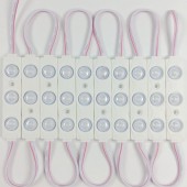 20pcs 2835 LED Injection lens Modules Waterproof 12V SMD 3Leds Sign Backlights