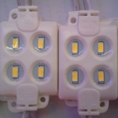 20Pcs 12V 4 LEDs SMD5630 ABS Plastic LED IP65 Waterproof Module