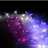 2M 20LEDs Copper Wire Party Tree Holiday AA Battery LED String