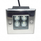 4W 360LM LED Square Underground Light Yard Buried Lamp Outdoor Light